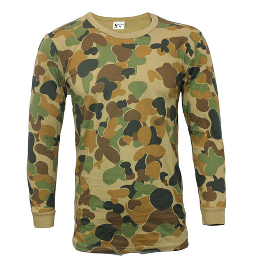 A T-Shirt - base layer shirt designed to be worn snug against the skin Ideal as a base layer under tactical equipment like a Plate Carrier Vest, Travel Vest, Or Can Be Worn On Its Own  100%  Cotton for extra comfort  Designed to be snug, so if you want a normal fit go up 2 sizes from your normal size  Defence Q Store brings you this high quality long sleeve t-shirt will be a great edition to your field wear www.defenceqstore.com.au