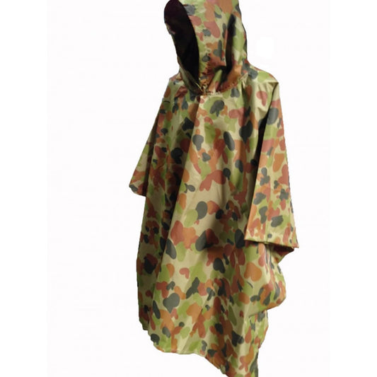 This poncho is a great addition to your outdoor kit, will keep you dry while camping, hiking, outdoor trips, fishing, cadet field trips or other military purposes  Featuring a PU coated, waterproof micro-ripstop polyester with taped seams  This poncho is great to keep in your gear at all times