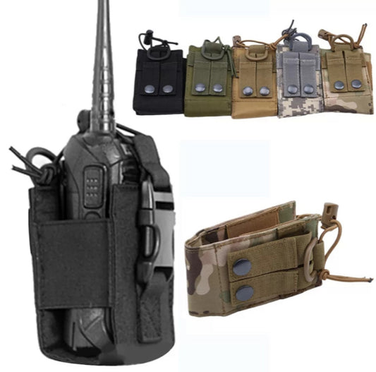 Defence Q Store MOLLE 600D Nylon Radio Pouch is the perfect add on to your field equipment.  Can also be used as a magazine pouch on vests.