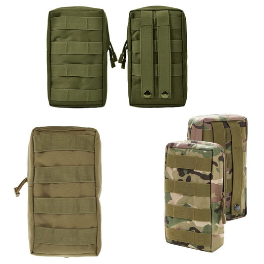 This is the perfect MOLLE pouch for attaching to your field gear, especially your webbing. It's great for holding small items such as your mobile phone, snacks, tourniquets, small notebooks and more. Main compartment with heavy duty zip Size: 21x11x5.5cm www.defenceqstore.com.au