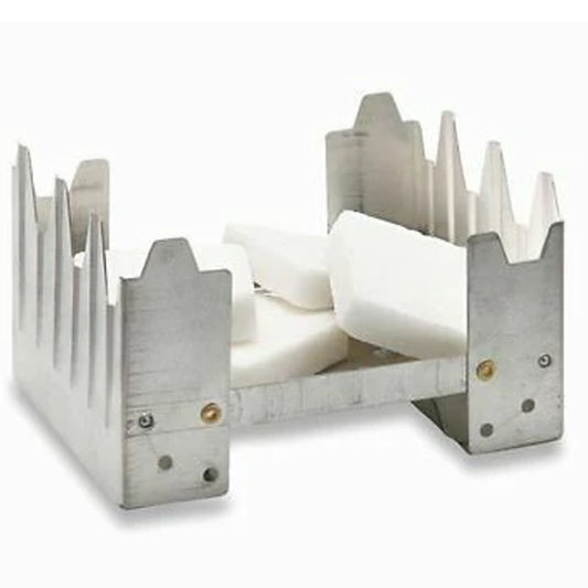 The OUTBOUND HANDY COOKER is a solid fuel stove that comes with eight fuel tablets, ready to go. This HANDY COOKER is lightweight and reliable with almost unlimited shelf life. This cooker is for outdoor use only and is not to be used directly over the flame (pot & pan). Lightweight Reliable www.defenceqstore.com.au