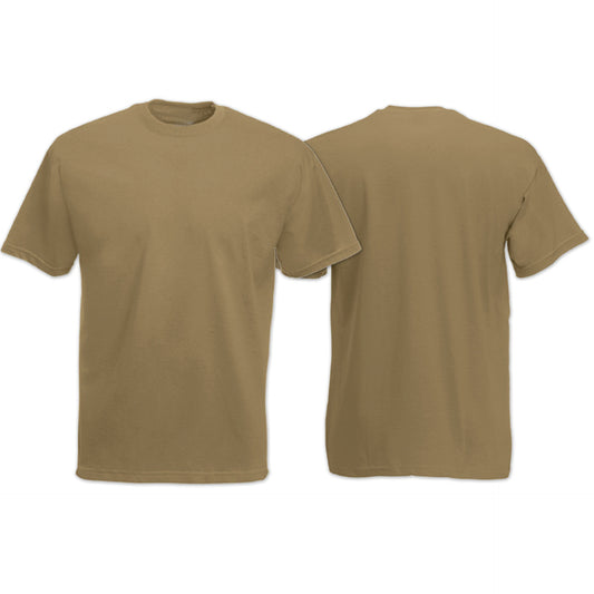 Cadets/Kids 100% Cotton Undershirt Khaki