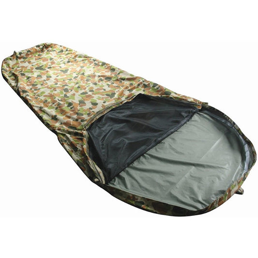 This Bivy bag is a great sleeping bag to keep you warm and dry on those cold winter nights out field and camping  GAMMATEX fabric is a special 3 layer technical laminate similar to Gore-tex fabrics. Gammatex is super light weight, allows vapor and condensation to escape while remaining 100% waterproof from the outside