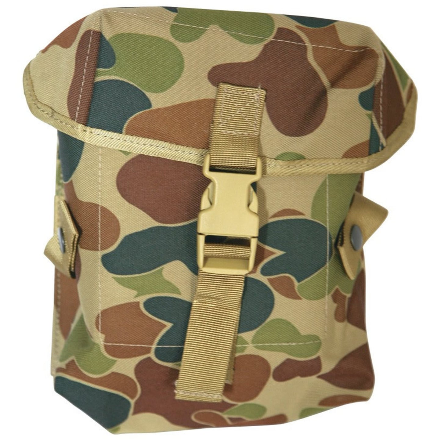 MOLLE fittings Top loading pouch Nylon webbing 900D fabric 2 coats PU coating Military specifications Nylon buckles Dimensions: 20x20x7cm