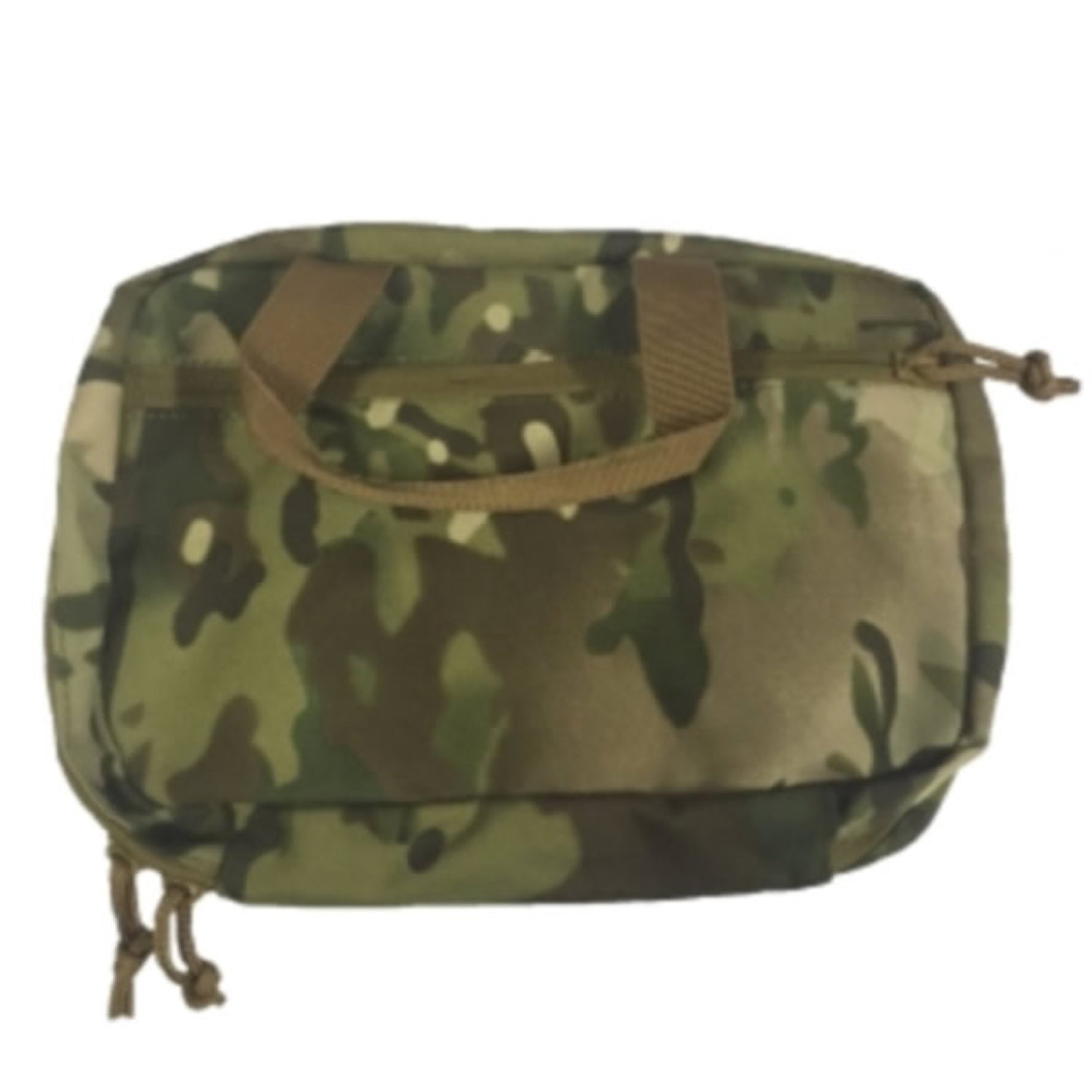 Great for military, cadets, camping and hiking to keep all your personal hygiene requirements together in one pouch  It folds up into a small pouch for travel and storage and can be hung vertically on a tree branch or hootchie cord when in the field so this way you can use the mirror when shaving or putting camo paint on.