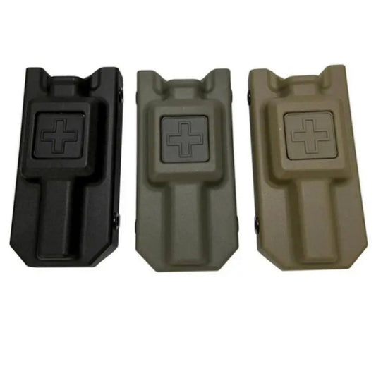 Great edition to your combat equipment or law enforcement gear, this tourniquet hard case is a fast way to deploy your tourniquet in an emergency situation. Cadets can attach this to their field gear and is a great learning tool for life skills. www.defenceqstore.com.au