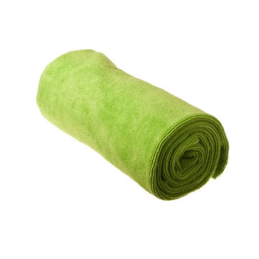 Light weight, quick dry “Microfibre” sports towel  Packed in it’s own small pouch  Colour: Light Green  Measurements: 120 cm x 80 cm  BULK PRICING AVAILABLE  MENTION IN THE COMMENTS IN THE CHECKOUT SECTION THAT YOU ARE A CADET AND WE WILL THROW IN A FREE GIFT FOR ORDERS OVER $50 www.defenceqstore.com.au