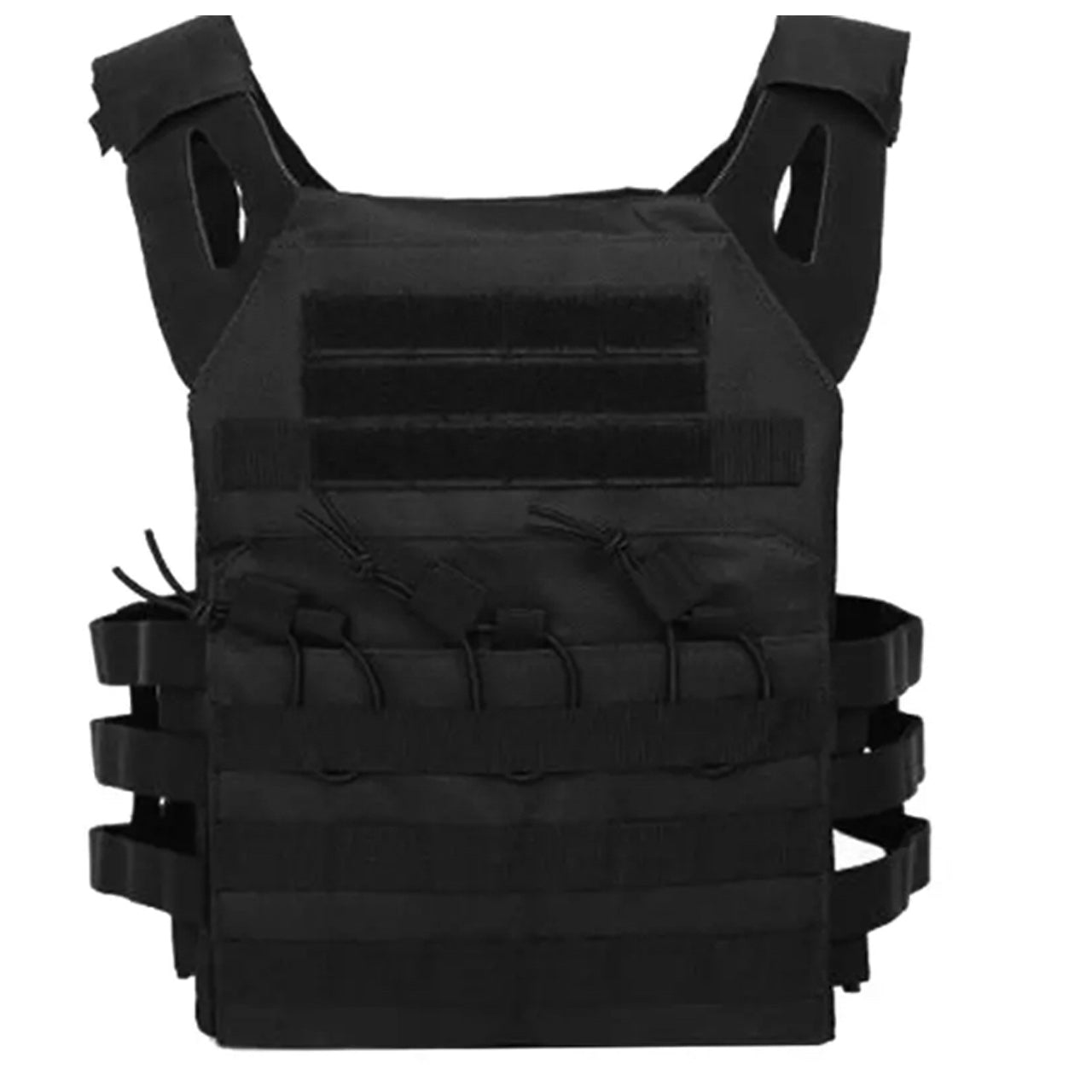 600D Oxford Body Armour PVC Coating Adjustable for most body types, shoulder and waist can be adjusted to fit your style Foam boards in both front and rear of the vest(board size is 30.5x24cm) Great for Military, cadets, airsoft and other outdoor activities www.defenceqstore.com.au