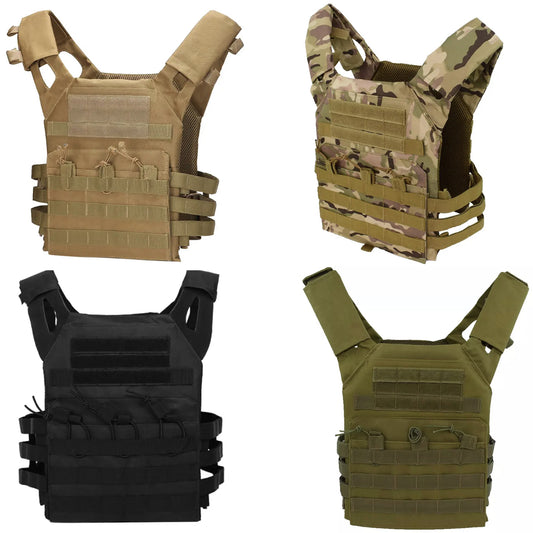 600D Oxford Body Armour PVC Coating Adjustable for most body types, shoulder and waist can be adjusted to fit your style Foam boards in both front and rear of the vest(board size is 30.5x24cm) Great for Military, cadets, airsoft and other outdoor activities www.defenceqstore.com.au