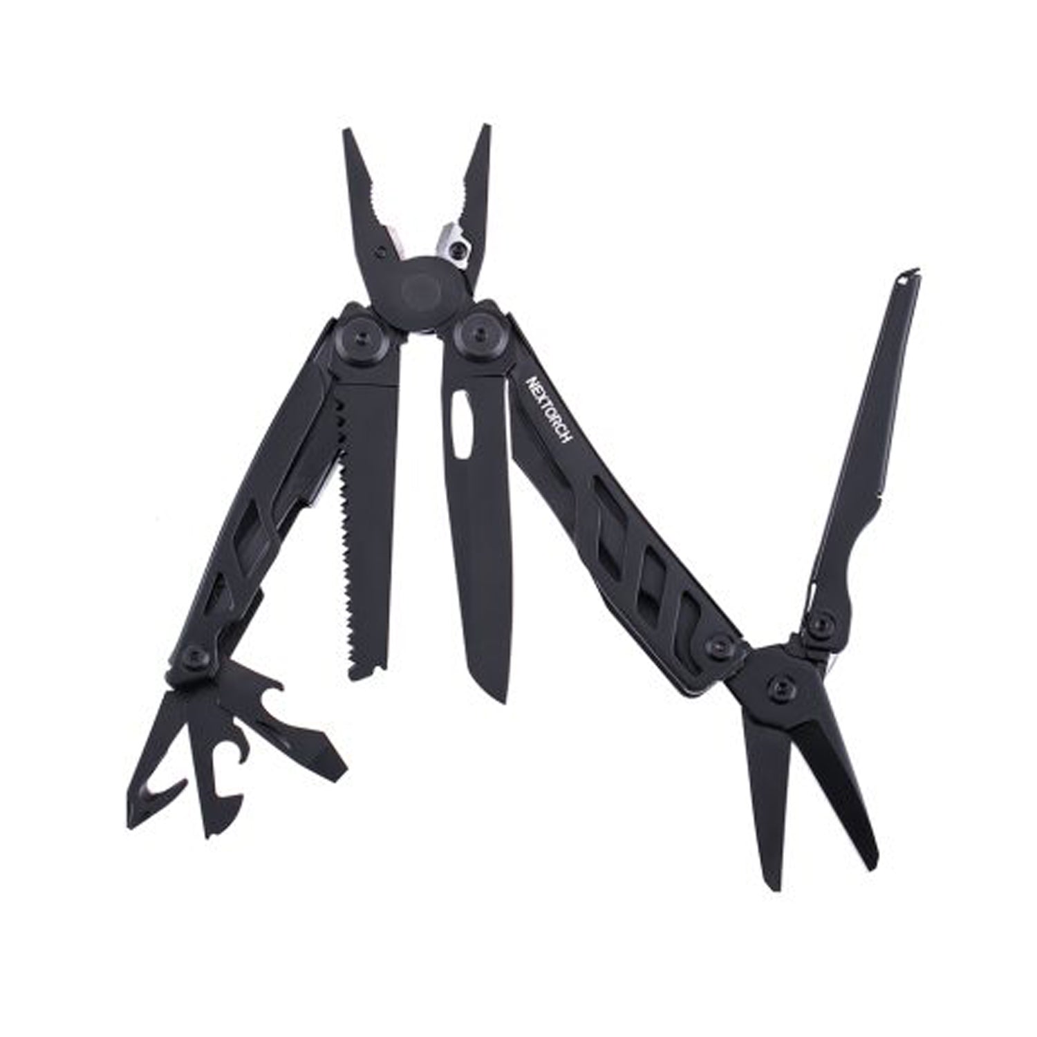 The new NEXTORCH MT10 is the world’s first multitool to feature a glass breaker made of nano-ceramic. This highly effective glass breaker can be used particularly quickly in an emergency because it is anchored on the outside of the housing. www.defenceqstore.com.au