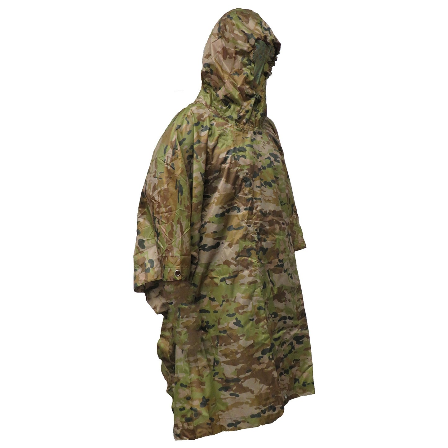 Transform your outdoor experience with the TAS Poncho—a dual-purpose essential that does double duty when you need it most. Wear it as a reliable rain shield to stay dry during unpredictable weather, then quickly convert it into an emergency shelter by utilizing the strategically placed brass press studs and eyelets. www.defenceqstore.com.au