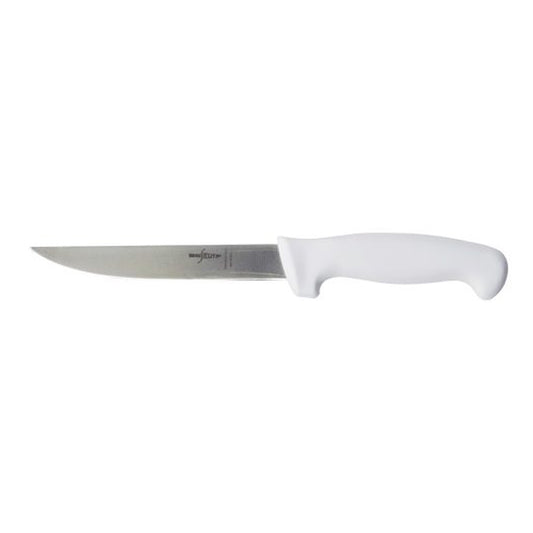 Made with a stain-free, high-carbon steel blade that achieves a 55 Rockwell Hardness, with an individually ground and honed edge at a 25 degree angle, easy to sharpen, which makes them perfectly suited to any recreational or commercial use.  www.defenceqstore.com.au