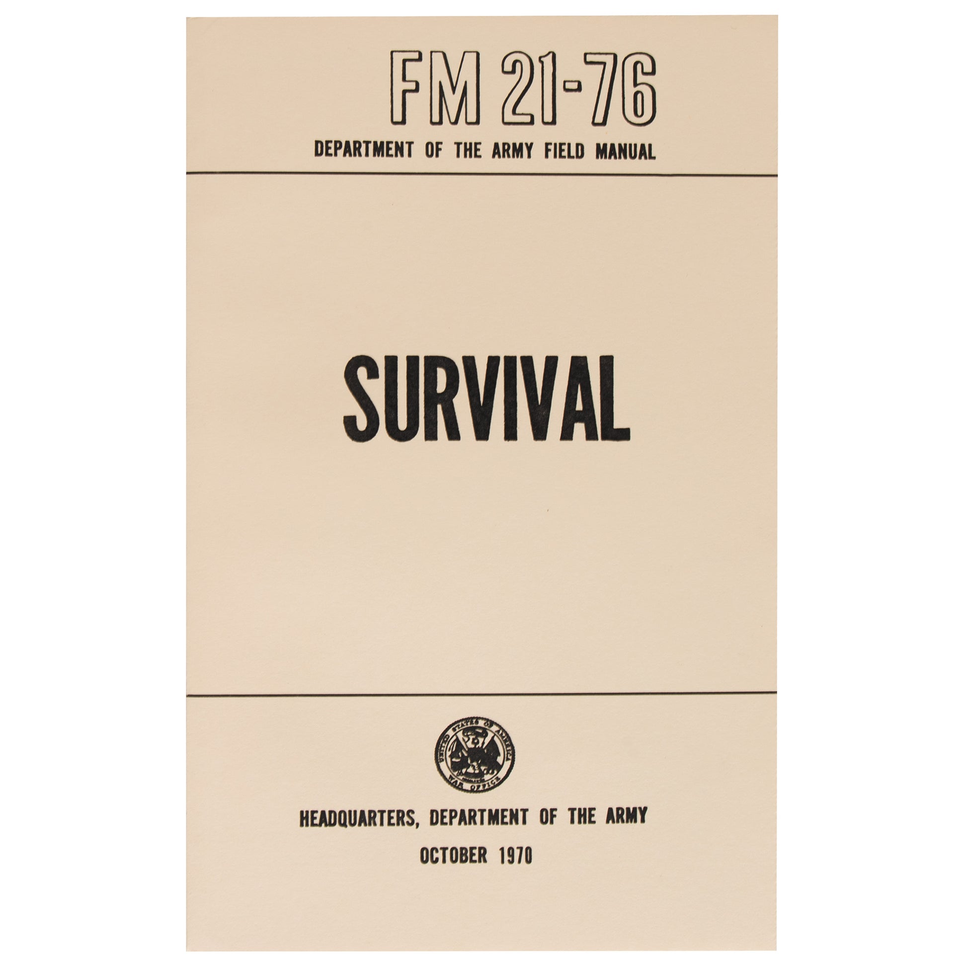 This Survival Manual is the must-have tool for any trip into the great outdoors. The 288-page military survival guide includes navigation, locating food and water, how to start a fire, and other key survival skills every soldier, hiker, and hunter should know. www.defenceqstore.com.au