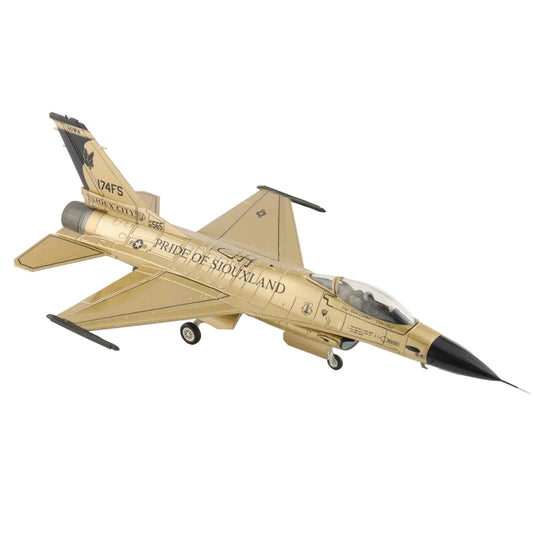 1/72 F-16A "Golden Bat Viper" 85-1565 185 ARW Iowa ANG 2022 by Hobby Master delivers modern fighter jet display impact for military aviation collectors and 1:72 scale lineups. www.defenceqstore.com.au