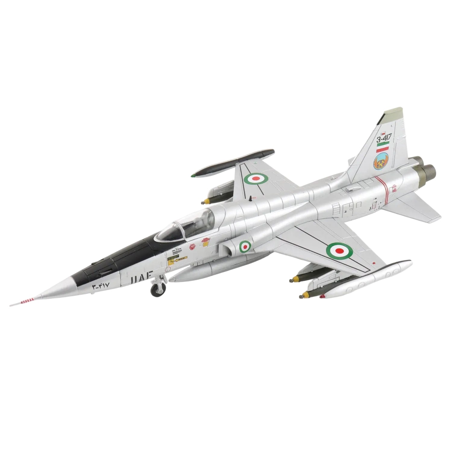 1/72 F-5A Freedom Fighter 3-417 IIAF 1960s by Hobby Master delivers Cold War display value for military aircraft collectors and aviation history fans. www.defenceqstore.com.au