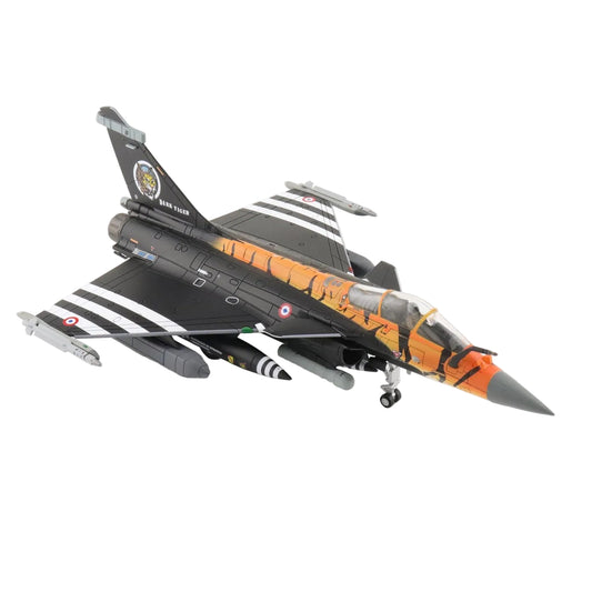 1/72 Rafale C "Dark Tiger" EC3/30 "Lorraine" NATO Tiger Meet 2019&nbsp;by&nbsp;Hobby Master&nbsp;delivers striking modern jet display appeal for military aviation collectors and NATO Tiger Meet fans. www.defenceqstore.com.au