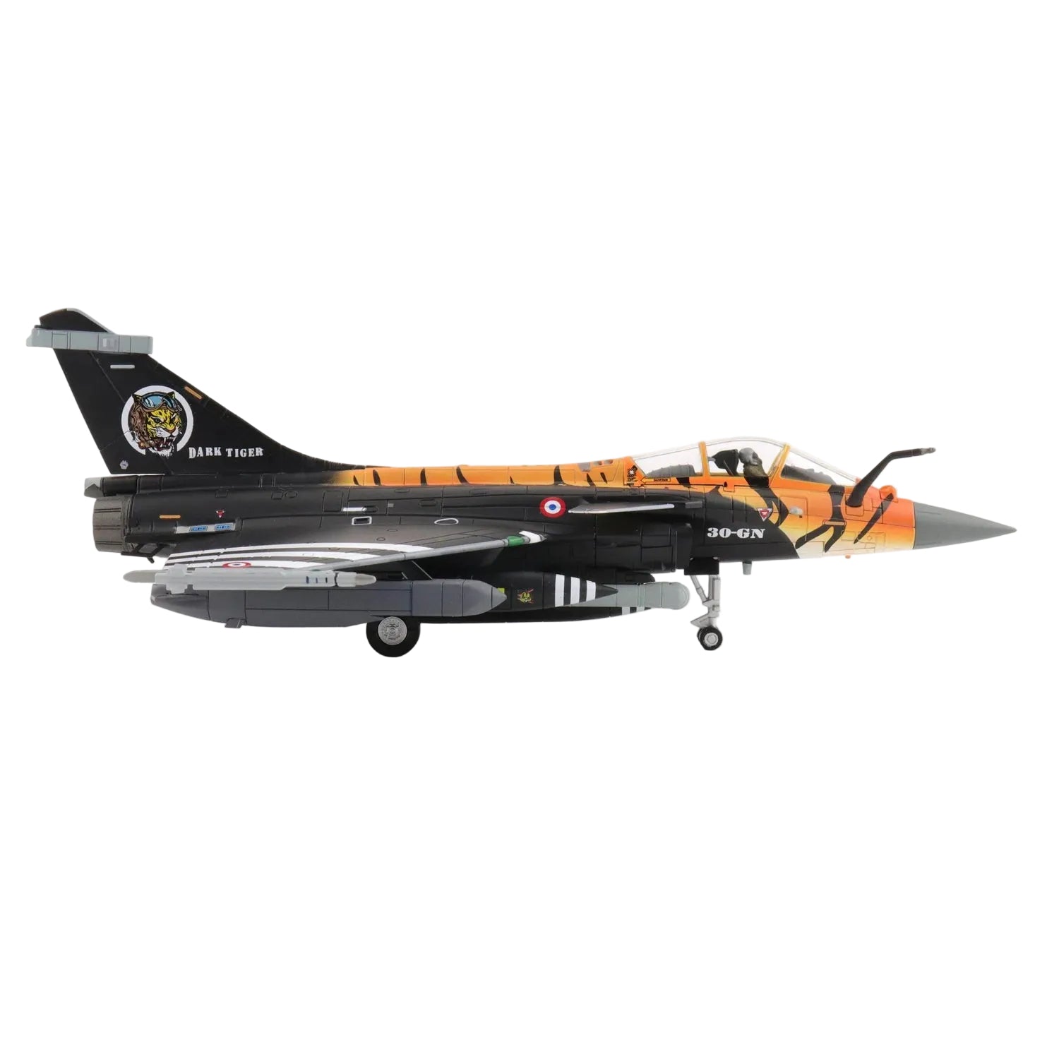 1/72 Rafale C "Dark Tiger" EC3/30 "Lorraine" NATO Tiger Meet 2019 by Hobby Master delivers striking modern jet display appeal for military aviation collectors and NATO Tiger Meet fans. www.defenceqstore.com.au
