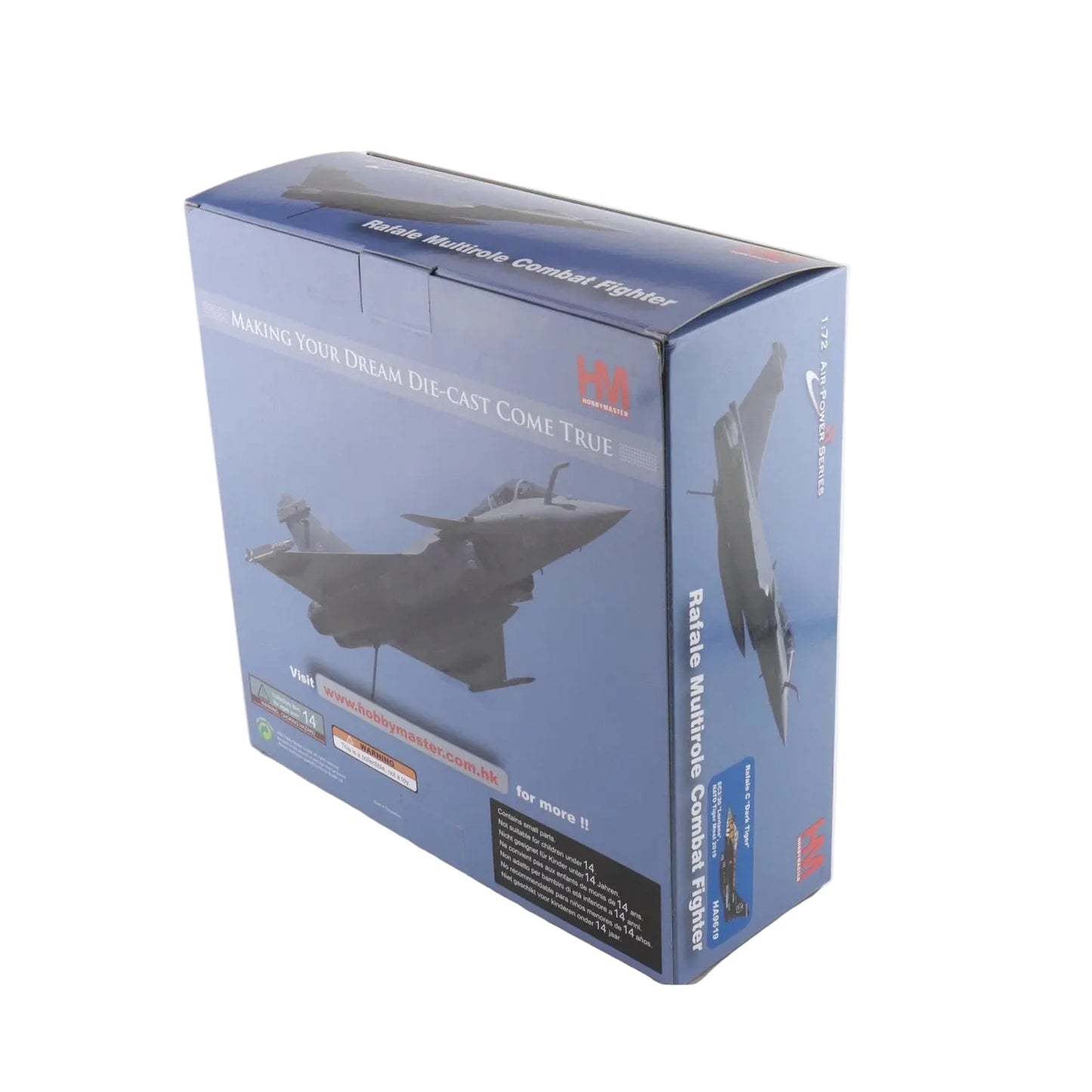 1/72 Rafale C "Dark Tiger" EC3/30 "Lorraine" NATO Tiger Meet 2019 by Hobby Master delivers striking modern jet display appeal for military aviation collectors and NATO Tiger Meet fans. www.defenceqstore.com.au