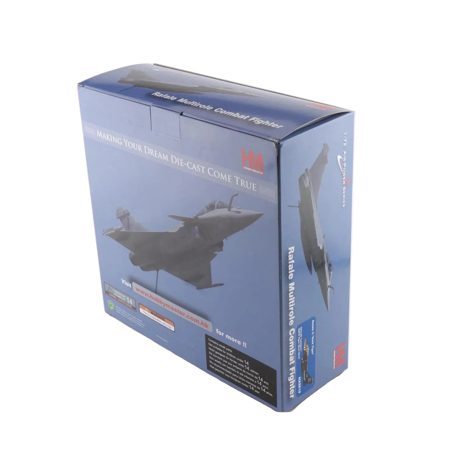 1/72 Rafale C "Dark Tiger" EC3/30 "Lorraine" NATO Tiger Meet 2019 by Hobby Master delivers striking modern jet display appeal for military aviation collectors and NATO Tiger Meet fans. www.defenceqstore.com.au