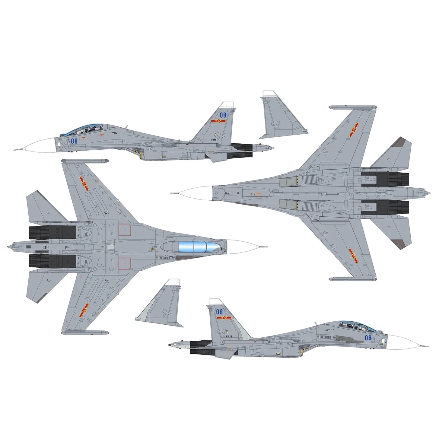 1/72 Su-30MK2 81048 PLA Naval Air Force 2012 (with 2 x KH-59MK missiles) by Hobby Master delivers premium collector realism for military aircraft model enthusiasts. www.defenceqstore.com.au