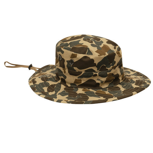 In collaboration with Bear Archery, the revered Fred Bear camouflage pattern comes to life through Rothco’s legendary outdoor apparel and gear, including our Adjustable Boonie Hat. Each item in the Fred Bear Camouflage collection has been crafted using the iconic Fred Bear camo pattern. www.defenceqstore.com.au