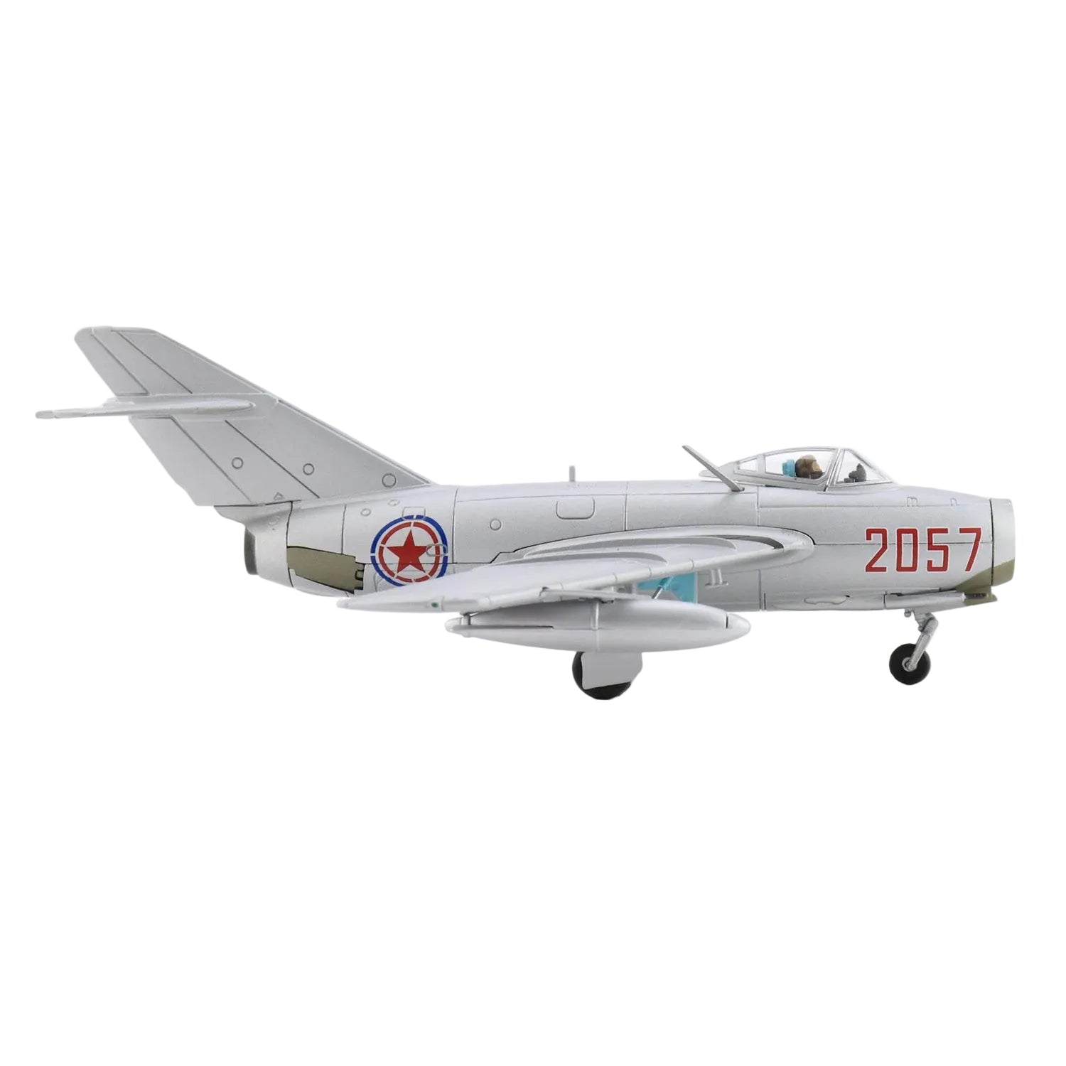 Relive a legendary moment in aviation history with this meticulously crafted Hobby Master 1/72 MiG-15bis diecast model. This is aircraft 2057, piloted by Lt. No Kum-sok during his historic defection from North Korea to Kimpo Air Base in September 1953—one of the most significant Cold War aviation events ever recorded. www.defenceqstore.com.au