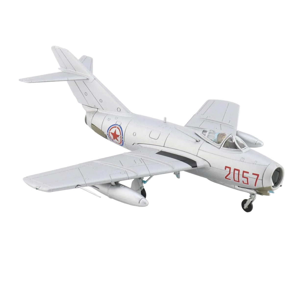 Relive a legendary moment in aviation history with this meticulously crafted Hobby Master 1/72 MiG-15bis diecast model. This is aircraft 2057, piloted by Lt. No Kum-sok during his historic defection from North Korea to Kimpo Air Base in September 1953—one of the most significant Cold War aviation events ever recorded. www.defenceqstore.com.au