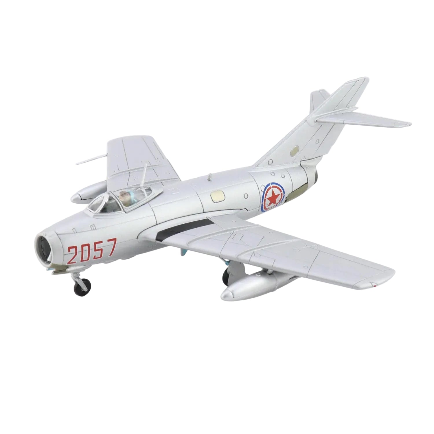Relive a legendary moment in aviation history with this meticulously crafted Hobby Master 1/72 MiG-15bis diecast model. This is aircraft 2057, piloted by Lt. No Kum-sok during his historic defection from North Korea to Kimpo Air Base in September 1953—one of the most significant Cold War aviation events ever recorded. www.defenceqstore.com.au