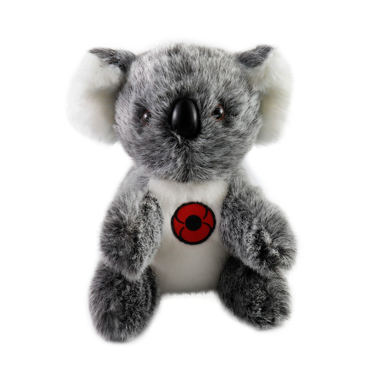Bring home the delightful Poppy the Koala Bear and experience the joy of having an adorable and unique plush companion. Its distinctive design, superior material, and convenient size make it the perfect cuddling companion or a charming decorative piece. Don't miss out on this plushie. www.defenceqstore.com.au