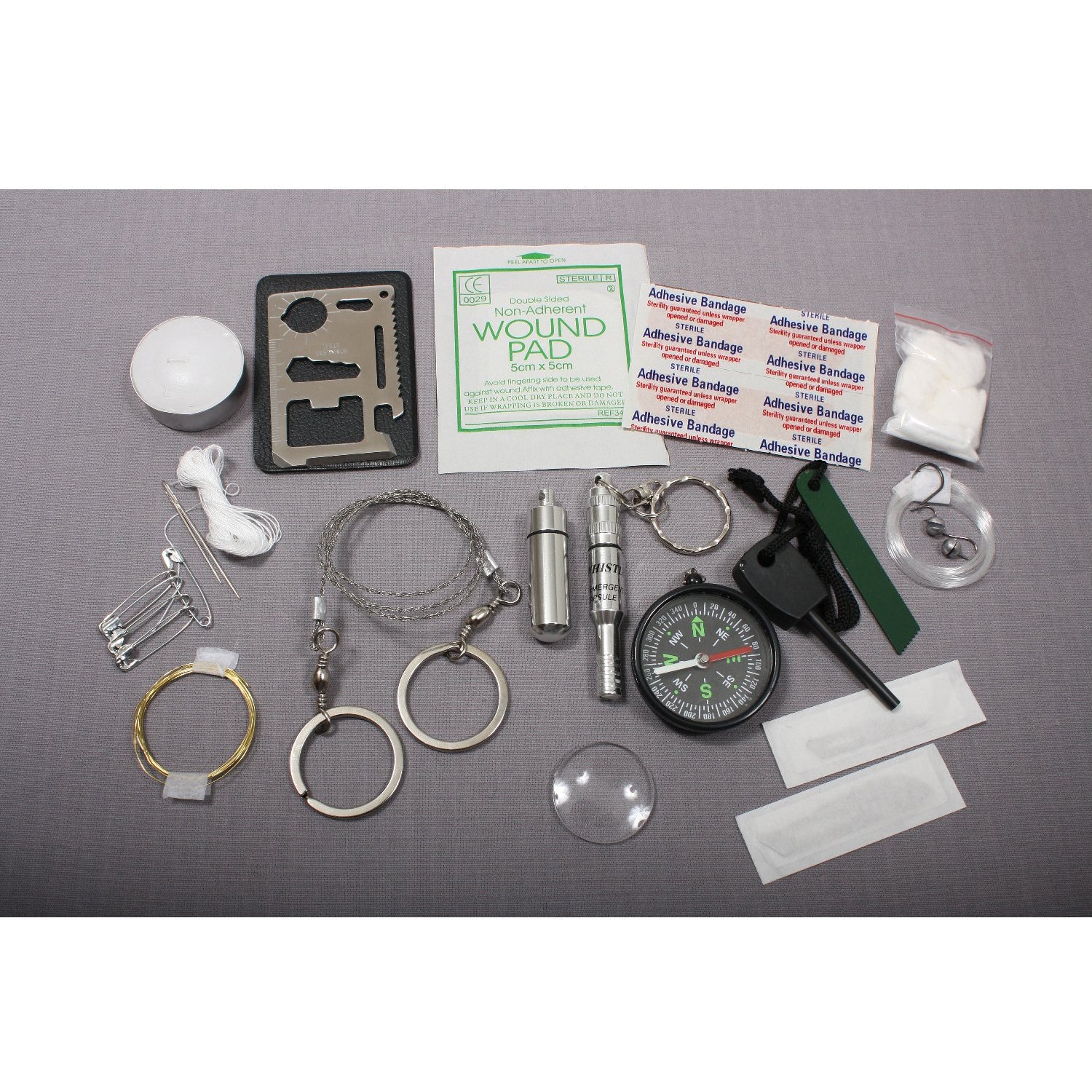 Rothco’s Pocket Size Survival Kit is an essential companion for any outdoor adventure or emergency situation, packed with crucial tools in a compact and portable tin. The kit includes everything you need to handle a wide range of survival tasks, from starting a fire with the magnesium fire starter to navigating with the built-in compass. www.defenceqstore.com.au