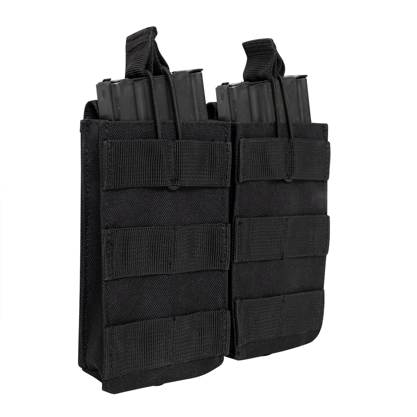 Safely secure your spare mags at the range with Rothco’s MOLLE Open Top Double Mag Pouch. This MOLLE compatible double magazine pouch with four MOLLE straps on the back and six MOLLE loops on the front for securing to tactical vests, assault packs, duty belts, or anything with a MOLLE panel. www.defenceqstore.com.au