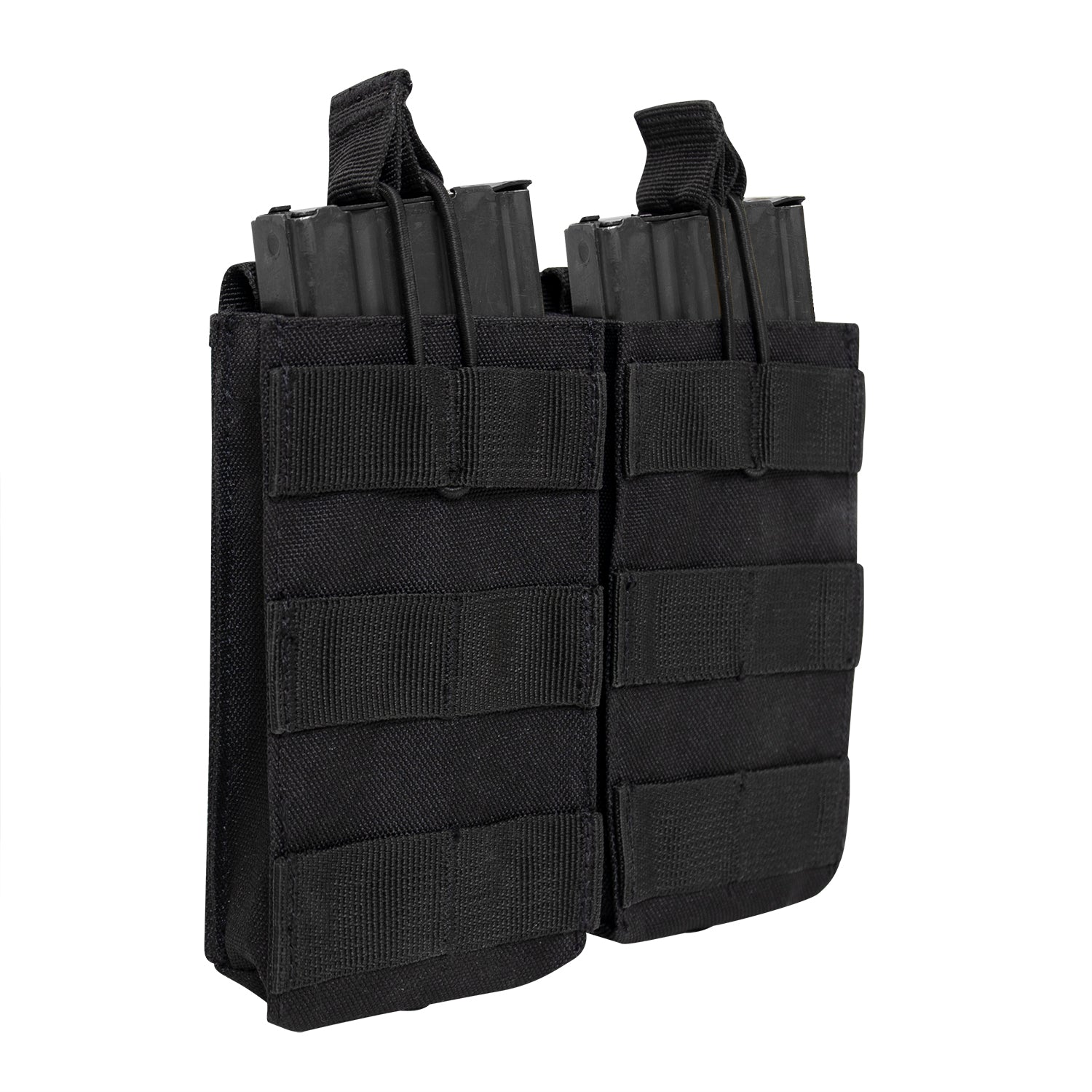 Safely secure your spare mags at the range with Rothco’s MOLLE Open Top Double Mag Pouch. This MOLLE compatible double magazine pouch with four MOLLE straps on the back and six MOLLE loops on the front for securing to tactical vests, assault packs, duty belts, or anything with a MOLLE panel. www.defenceqstore.com.au