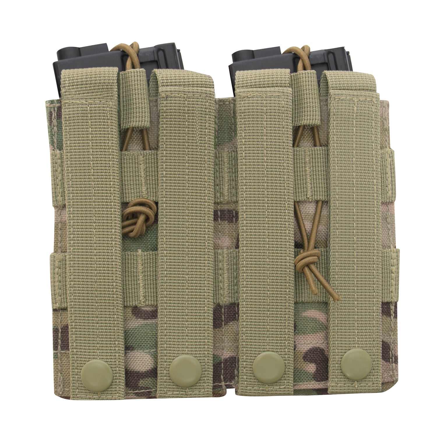 The mag pouch features elastic cord closures with pull tabs that enable rapid access to your ammo. Rothco’s tactical magazine pouch reliably fits standard-sized M-16 mags, AK-47 mags, and more. www.defenceqstore.com.au
