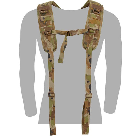The Fight Light Battle Harness is purpose-built for operators, soldiers, and law enforcement professionals who require maximum comfort, durability, and load management in the field. Designed to integrate seamlessly with any belt systems, this harness provides a stable and balanced platform for carrying mission-essential gear without restricting movement. www.defenceqstore.com.au