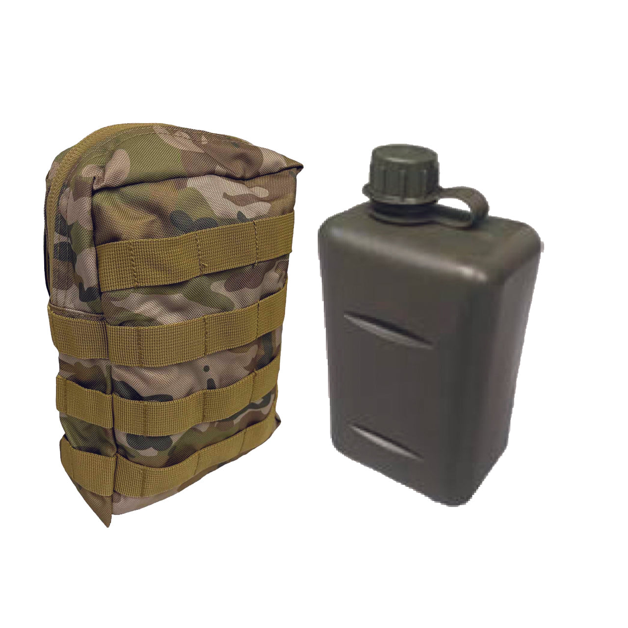 This rugged pouch can handle any challenge with 2LT SA canteen capacity and MOLLE capability. Press studs crafted from corrosion-resistant copper, plus drain holes in the base, make it an ideal companion for military, cadet, and outdoor activities. Its dimensions of 25x17x11cm give you ample storage! www.defenceqstore.com.au