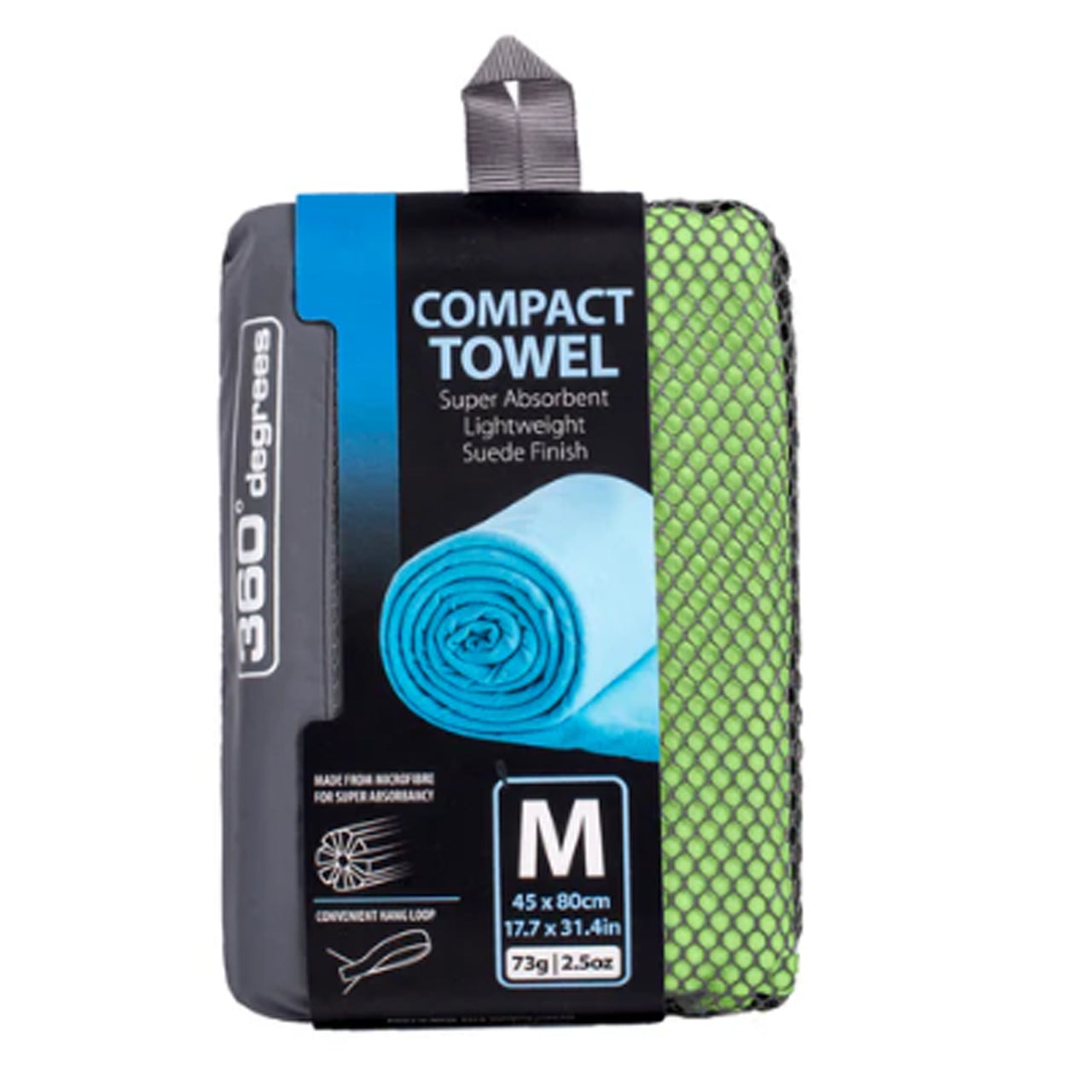 Compact, lightweight, fast drying and super absorbent, the 360 Degrees Compact Microfibre Towel is an essential part of any traveller and adventurer’s backpack. www.defenceqstore.com.au where cadets shop