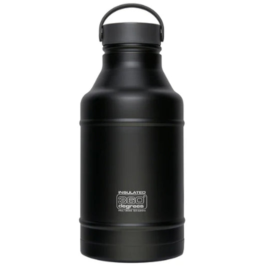 The ultimate giant drink bottle, the 1800ml Vacuum Insulated Growler keeps drinks colder for longer and doubles as a hot soup thermos for groups. Featuring high performance double wall vacuum insulation and 18/8 food grade stainless steel, the 360 Degrees Growler keeps drinks at their original fresh temperature and carbonation for hours. www.defenceqstore.com.au where campers shop