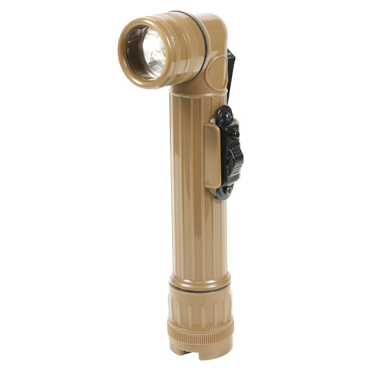 the survival tool features a spare bulb tucked under the battery spring for emergency situations. With a metal ring and belt clip, the flashlight easily attaches to outdoor gear or belts, making it an essential addition to your collection or bug out bag. www.defenceqstore.com.au