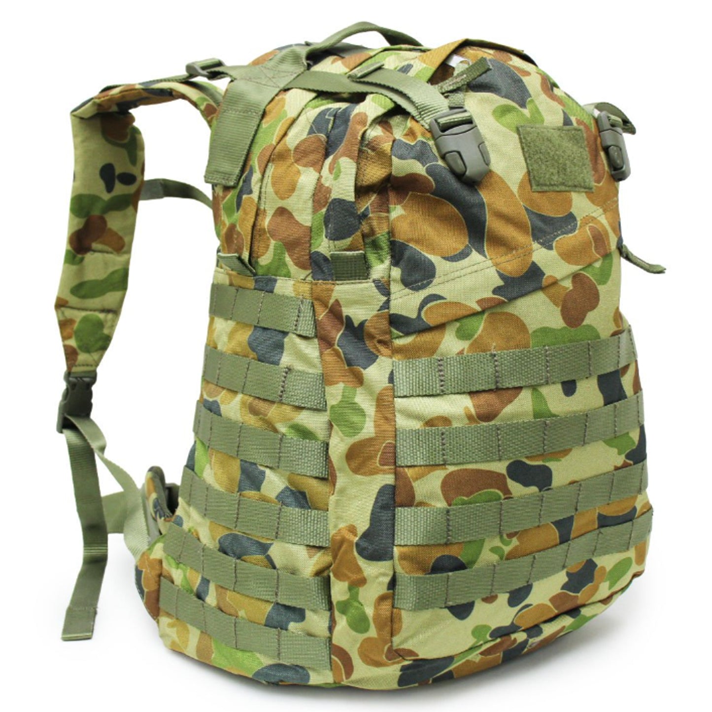 The 45LT Milspec Cadet Backpack in Auscam is purpose-built for cadets and field operations, delivering the durability and functionality you need in demanding environments. www.defenceqstore.com.au