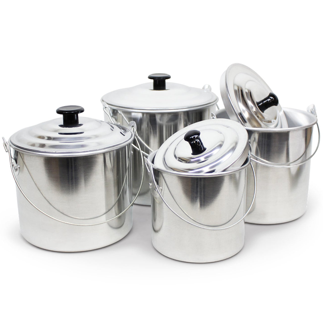 4 Piece Aluminium Billy Set – Defence Q Store