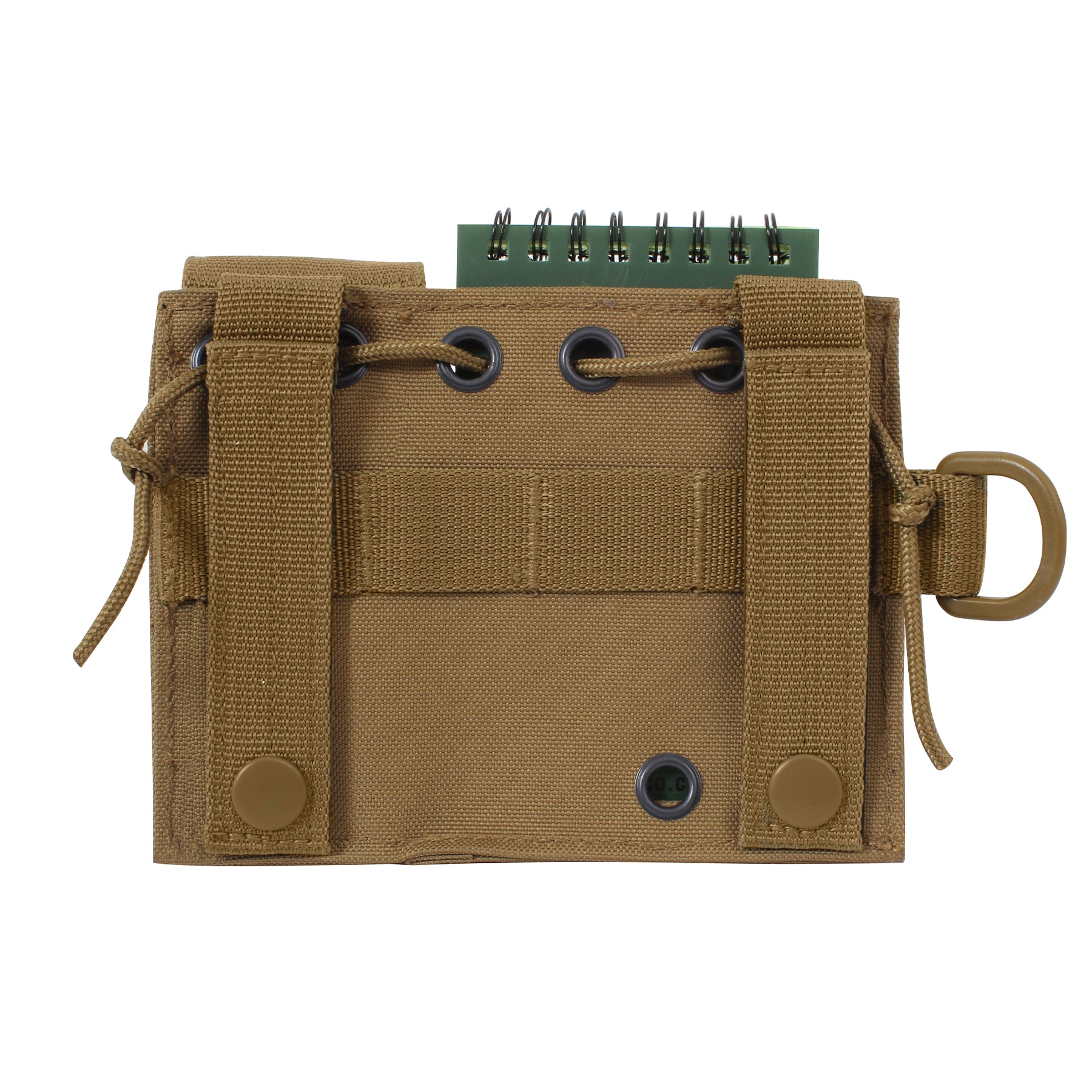 This MOLLE Administration Pouch in Coyote Brown is the perfect tool for keeping all your essential documents and IDs organized. With an open top slot, you can easily store and access maps, notebooks, or other important materials. www.defenceqstore.com.au