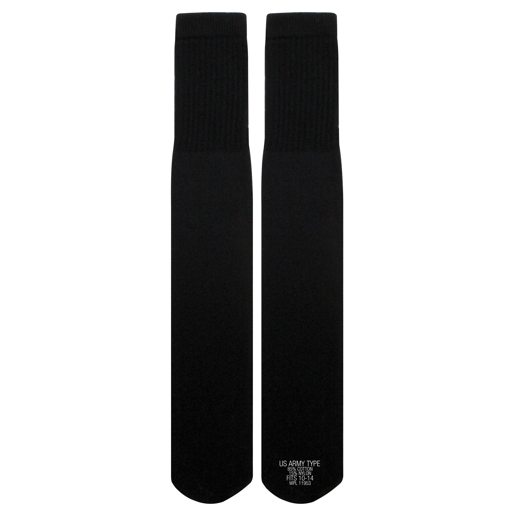 Tube Socks are designed for optimal comfort and durability, perfect for pairing with combat boots or shoes. These over-the-calf socks provide complete support for your calves and feet, measuring 18.5 inches in length to ensure a snug fit that forms to your foot. Made from a breathable cotton-nylon blend, these socks keep your feet dry and comfortable throughout the day. www.defenceqstore.com.au