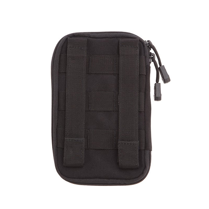 While mounted on a load bearing vest you can access your equipment easily through the top or unzip it fully for complete access and organising. It has a small zipped pocket on the side to keep your cards or smaller items separate and a Velcro loop and molle panel on the from to attach patches or small pouches. www.defenceqstore.com.au