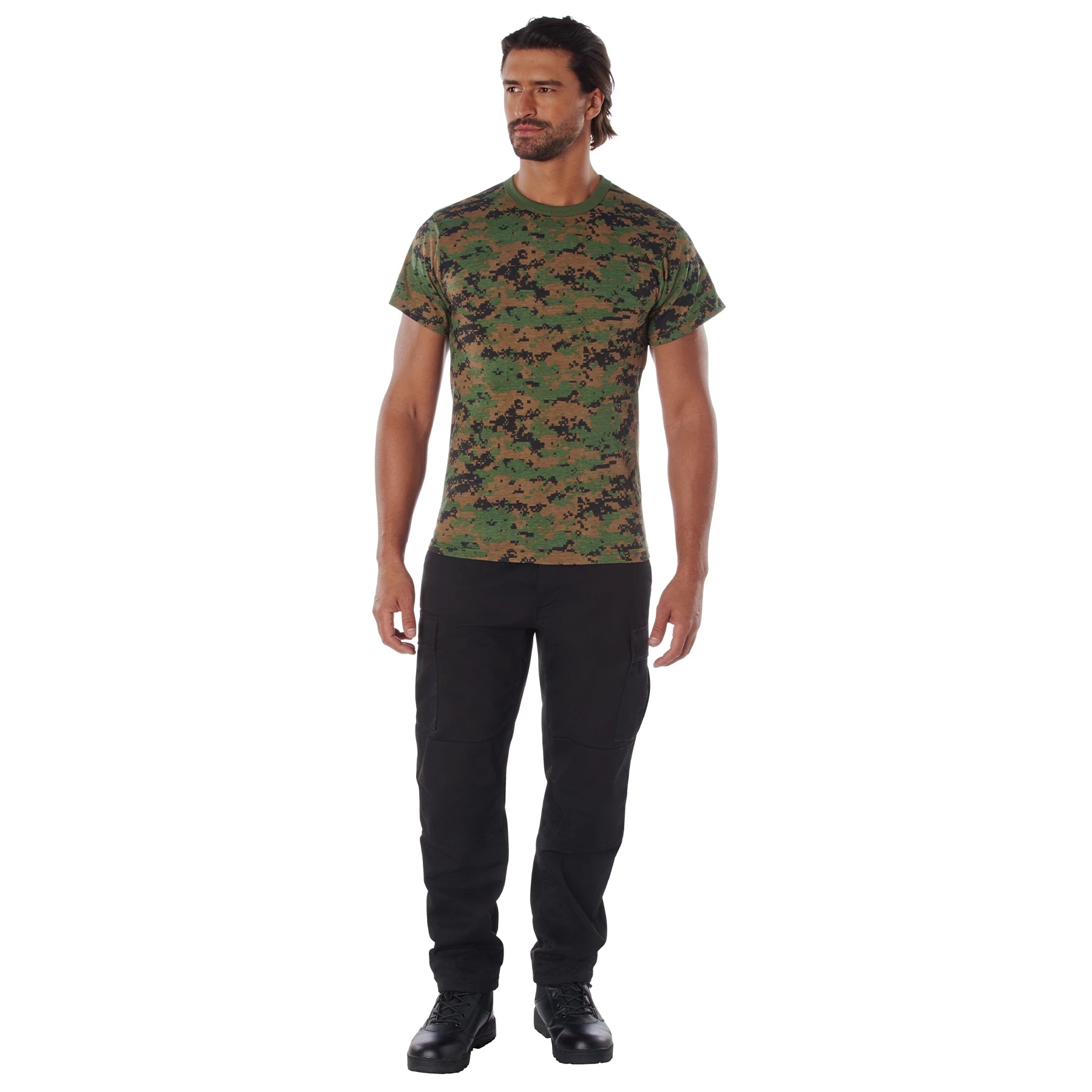 Inspired by field-proven military camouflage patterns and colors, our Digital Camo T-Shirts are an absolute must-have! Stay comfortable whether you’re out playing a few rounds of airsoft, jogging on a morning run, or camping on the weekend. www.defenceqstore.com.au