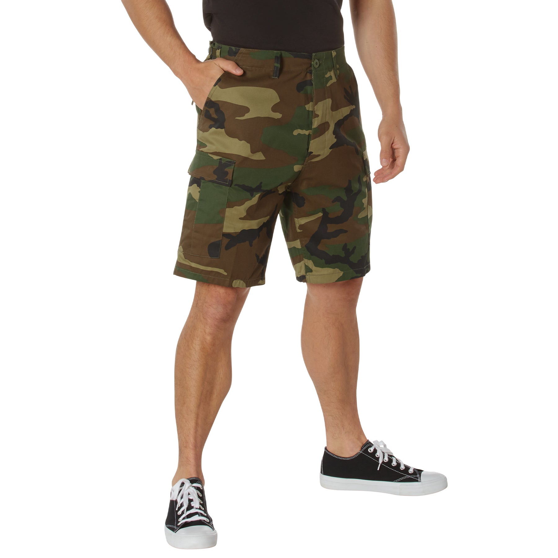 Rothco Camo BDU Shorts Woodland – Defence Q Store