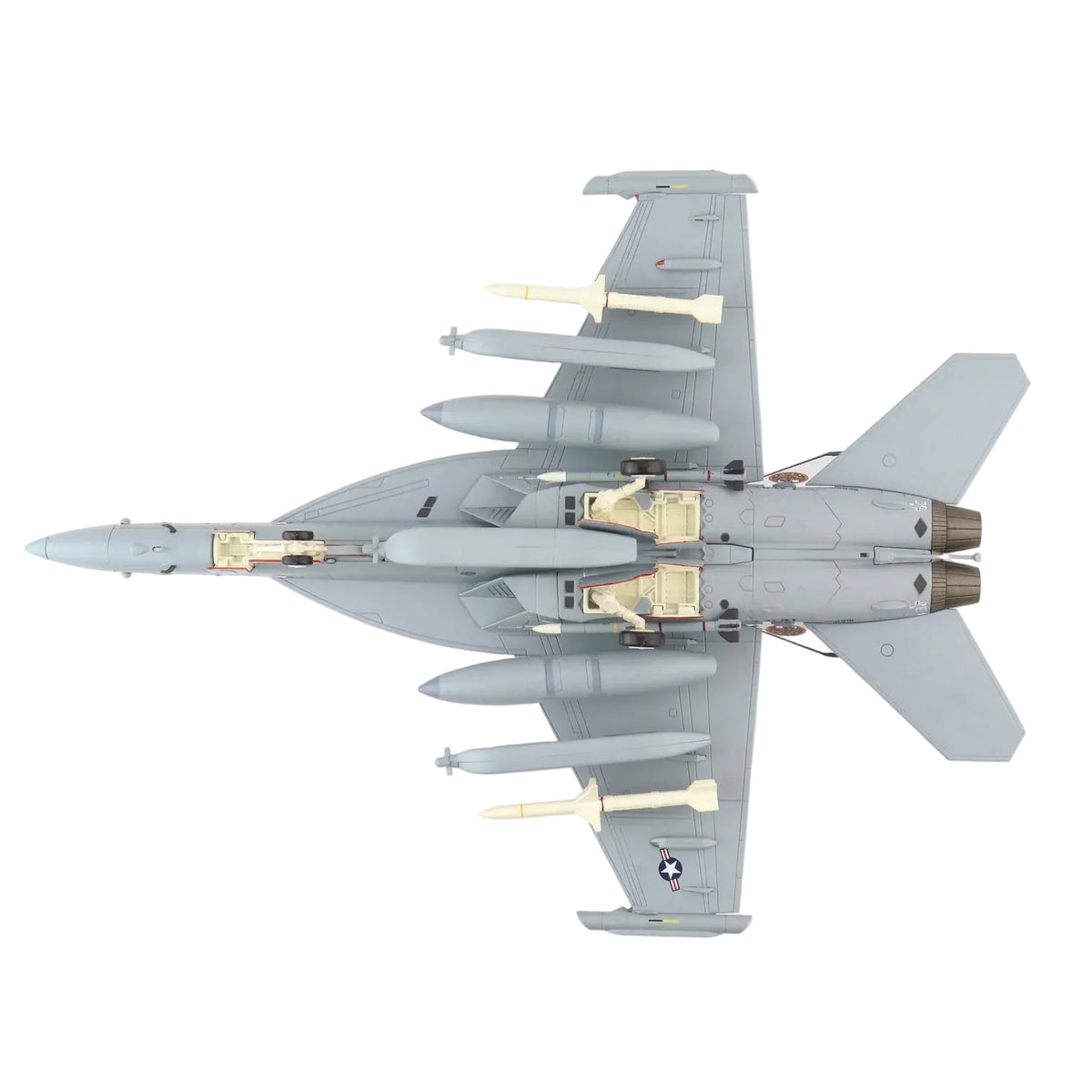 In order to replace their aging EA-6B Prowlers the USN acquired a specialized version of the F/A-18F Super Hornet, the EA-18G Growler. The Growler is an advanced airborne electronic attack aircraft capable of tactical jamming and electronic protection. www.defenceqstore.com.au