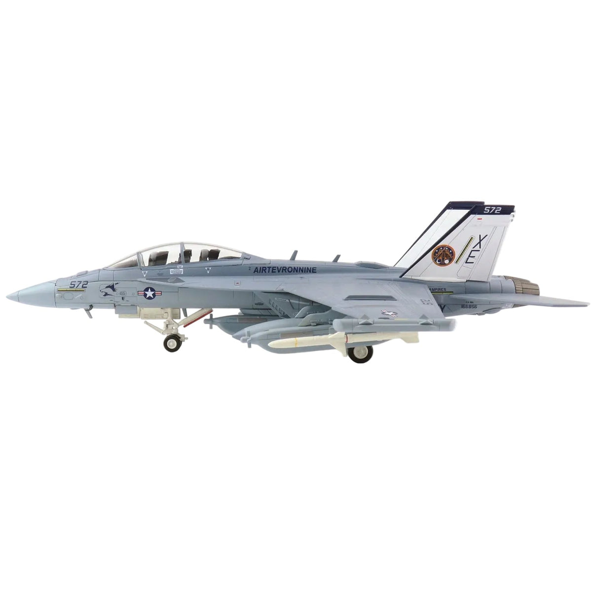 In order to replace their aging EA-6B Prowlers the USN acquired a specialized version of the F/A-18F Super Hornet, the EA-18G Growler. The Growler is an advanced airborne electronic attack aircraft capable of tactical jamming and electronic protection. www.defenceqstore.com.au