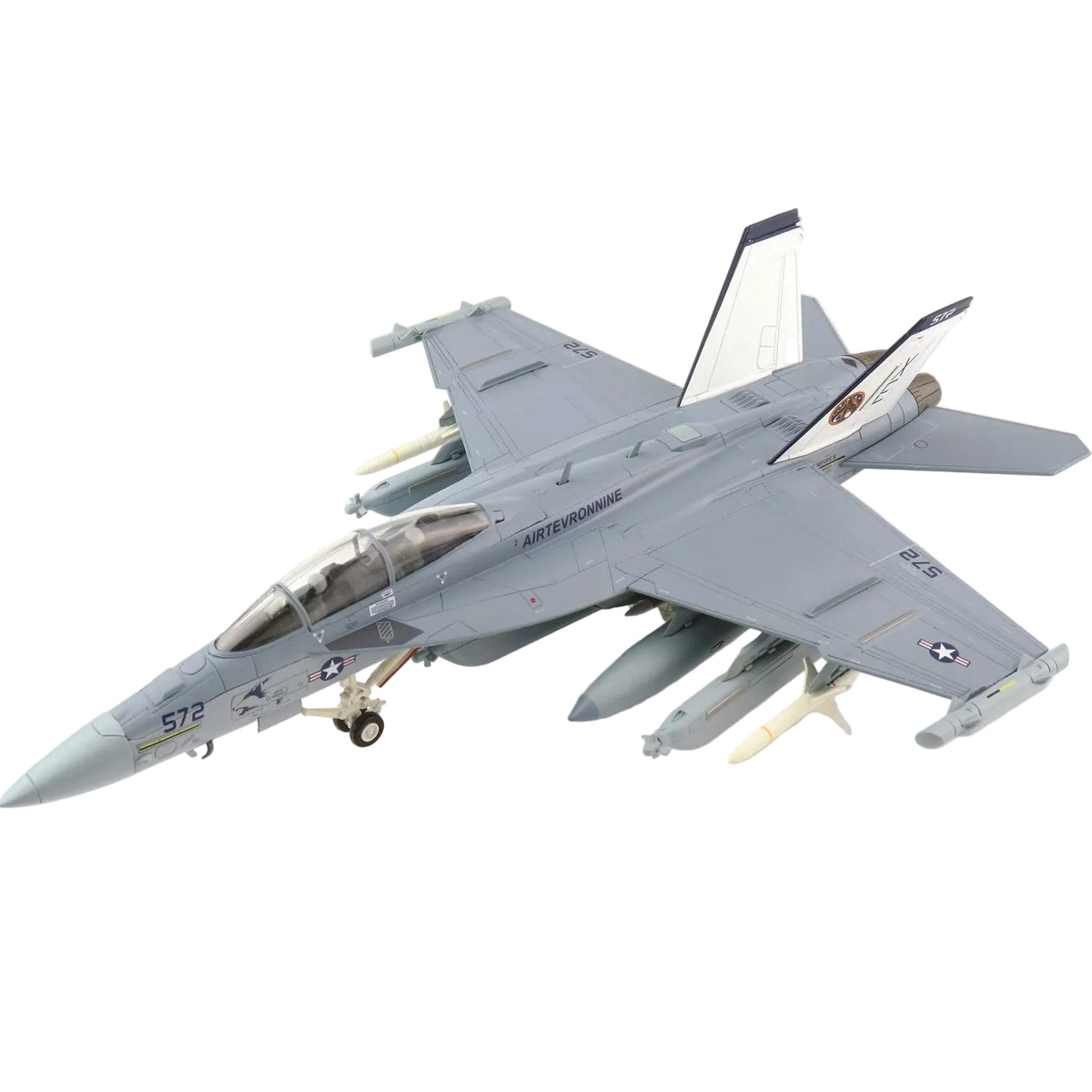 In order to replace their aging EA-6B Prowlers the USN acquired a specialized version of the F/A-18F Super Hornet, the EA-18G Growler. The Growler is an advanced airborne electronic attack aircraft capable of tactical jamming and electronic protection. www.defenceqstore.com.au