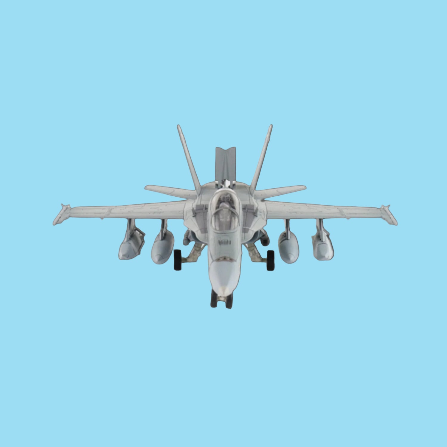 Dominate your display with this formidable 1/72 scale F/A-18B Hornet from Hobby Master, showcasing the legendary ARDU test aircraft A21-101 armed with two AGM-158 missiles. www.defenceqstore.com.au