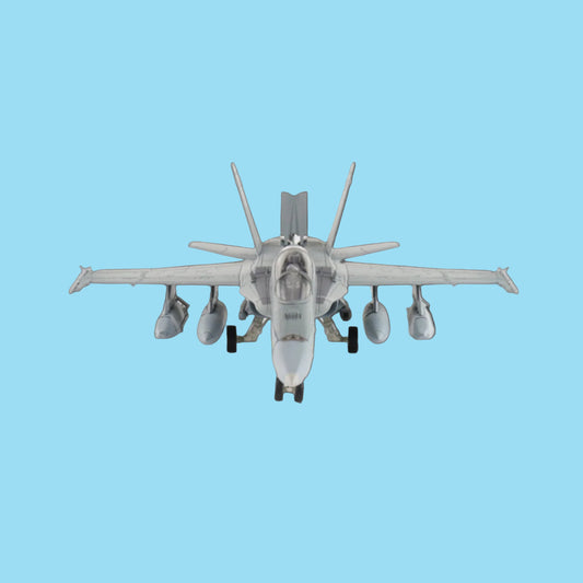 Dominate your display with this formidable 1/72 scale F/A-18B Hornet from Hobby Master, showcasing the legendary ARDU test aircraft A21-101 armed with two AGM-158 missiles. www.defenceqstore.com.au